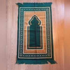 Velteksa Prayer Rug Portable Velvety Islam Muslim Travel